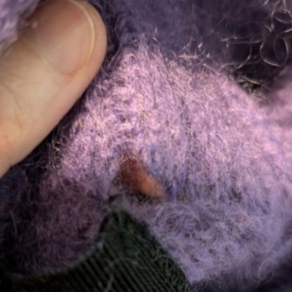 Dolce & Gabbana Purple Angora Turtleneck Sweater - Picture 10 of 14